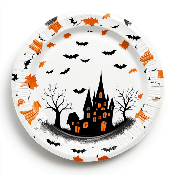 Halloween paper plates factory