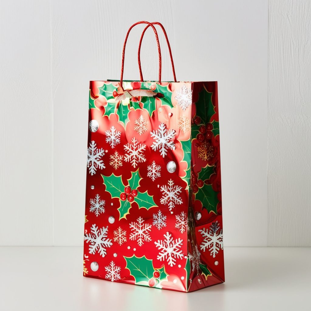 Christmas Plastic Gift Bags